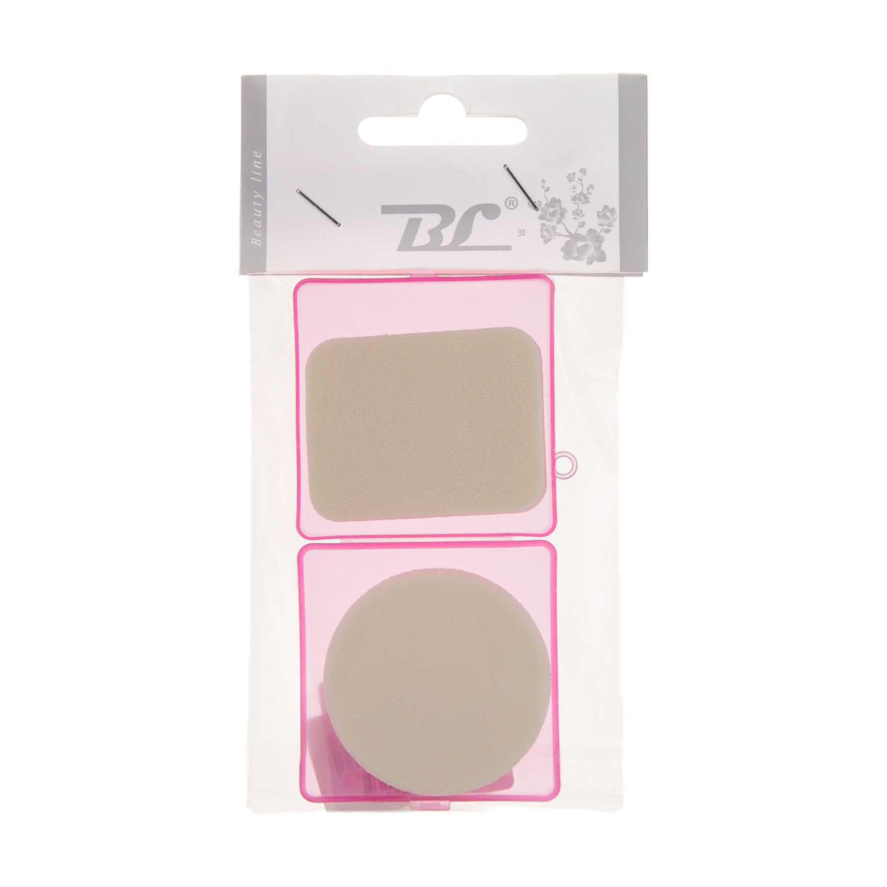 Спонж для макіяжу Beauty Line, 2 шт (PF059)